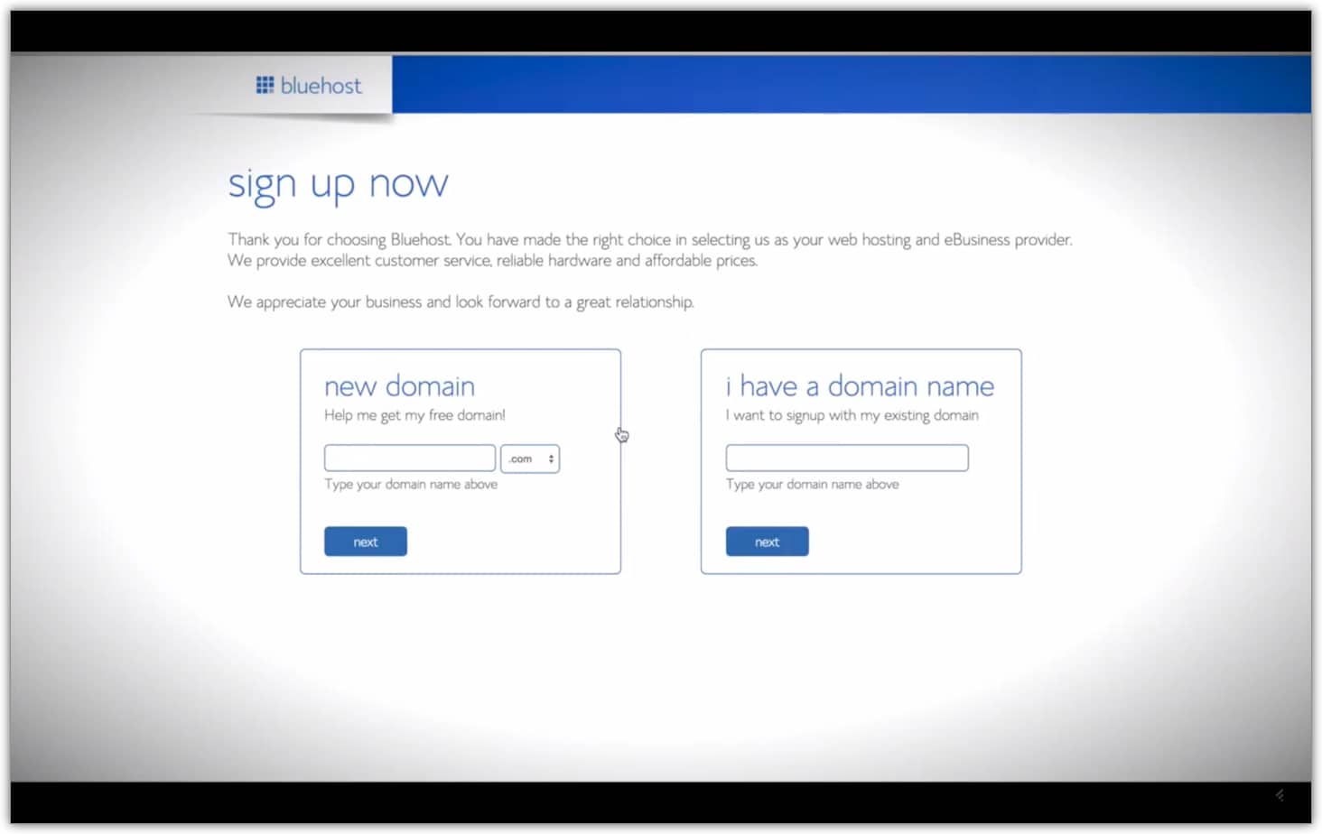 Bluehost Figure 1